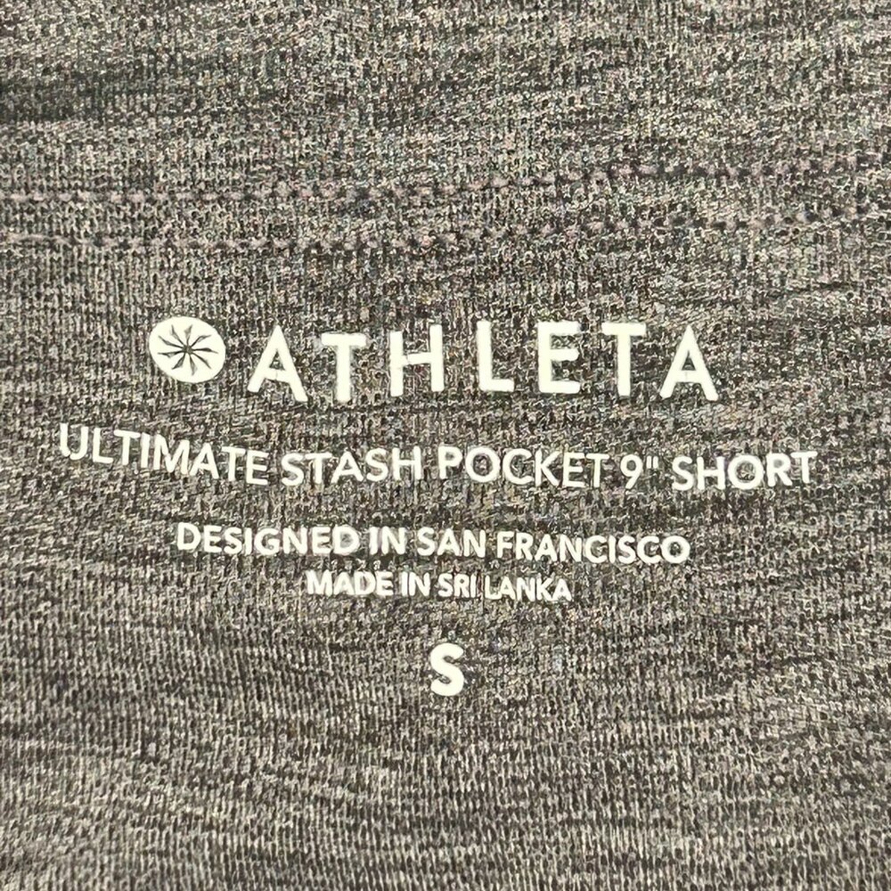 Athleta Ultimate Stash Pocket 9" Short – Size S - Picture 4 of 4